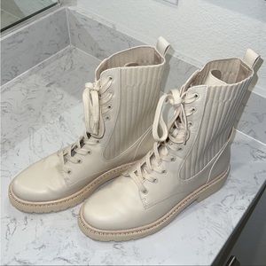 Sam Edelman boots in cream